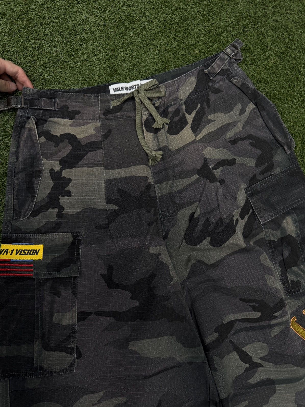 Vale Vale VA-1 Black Camo Cargo Sweatpants Size (32) NEW Size US 32 / EU 48 - 6 Thumbnail