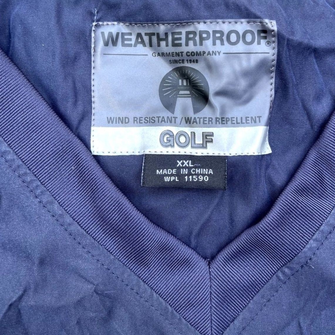 Vintage VINTAGE US Open Oakmont Golf Windbreaker Jacket 2007 Convertible Sleeves Size 2XL XXL Navy Blue Weatherproof Garment Company Men Windbreaker Jacket Size US XXL / EU 58 / 5 - 4 Thumbnail