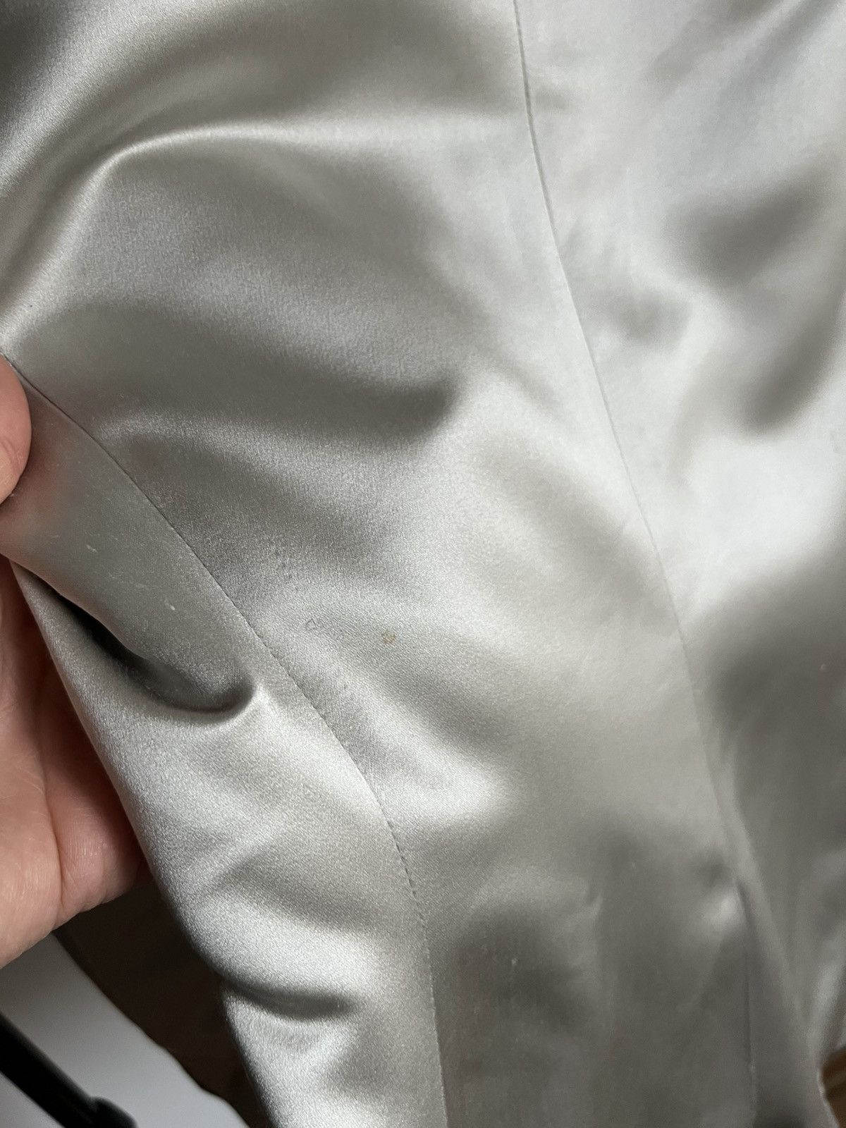 Burberry Burberry Prorsum 2010 lookbook silver satin blazer jacket Size M / US 6-8 / IT 42-44 - 17 Thumbnail
