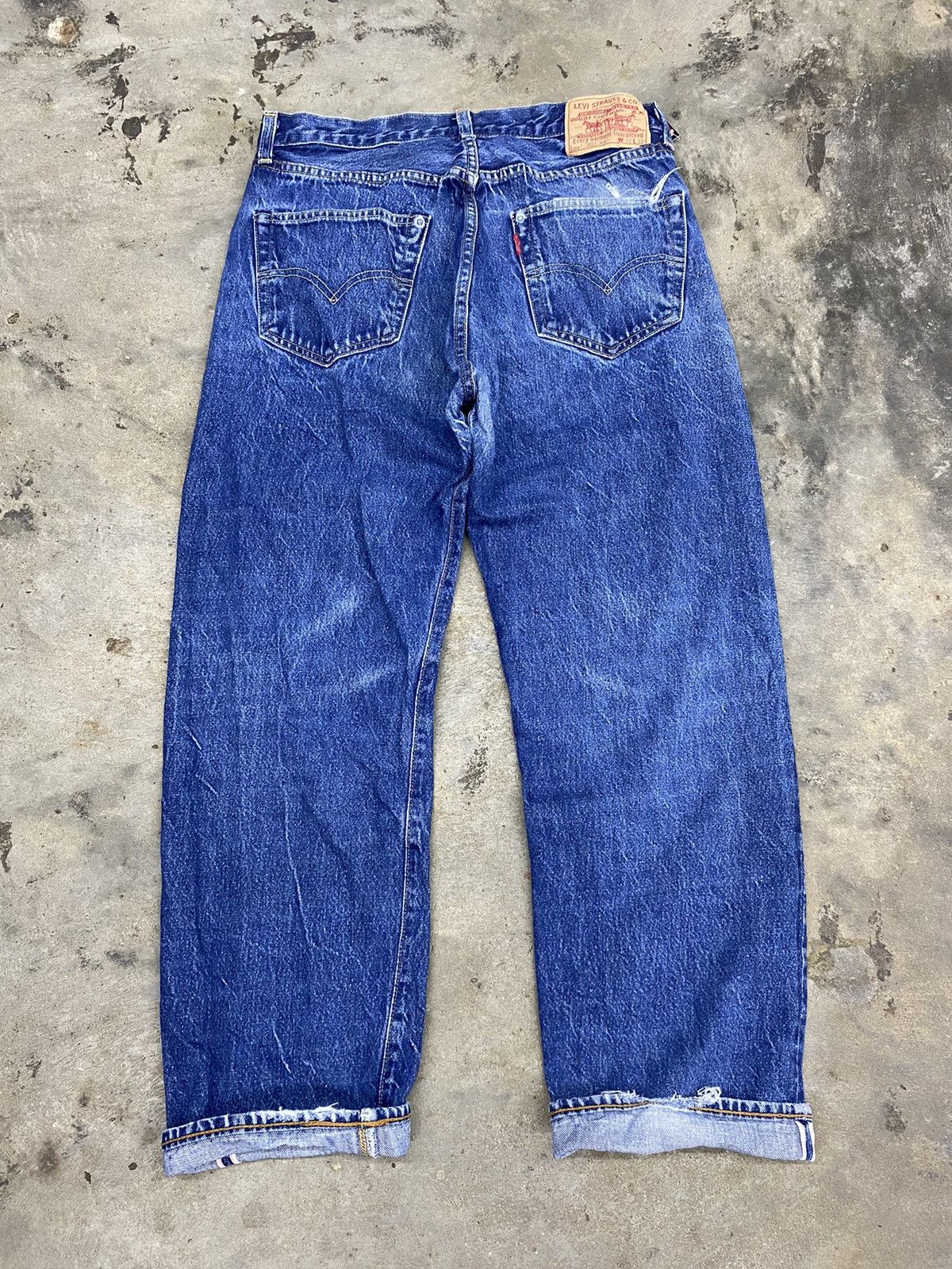 Levi's vintage levis selvedge 501xx redline distressed Size US 30 / EU 46 - 8 Thumbnail