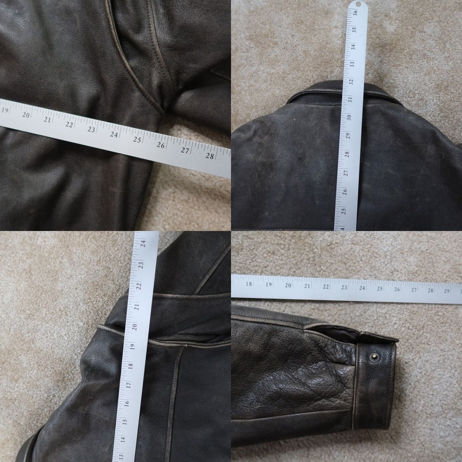 Vintage VINTAGE Wilsons Leather Jacket Men's XL Brown Full Zip Dean Winchester Supernatural 90s Classic Overcoat Size US XL / EU 56 / 4 - 9 Thumbnail
