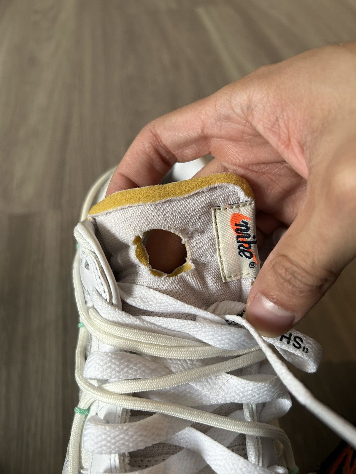 Nike × Off-White Off-White X Nike Dunk Low 01 Of 50 Size 8 Size US 8 / EU 41 - 17 Thumbnail