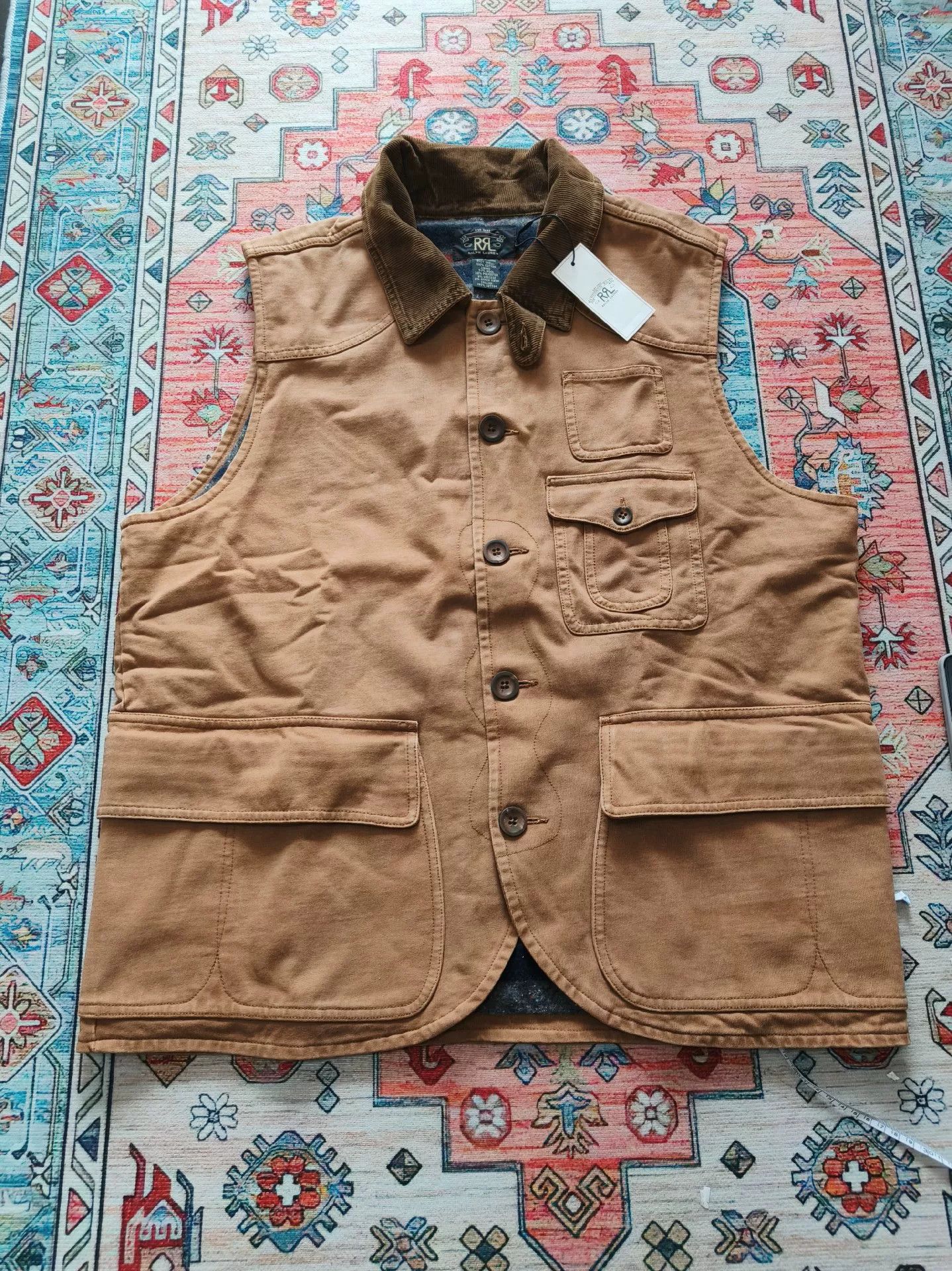 RRL Ralph Lauren RRL Western Vest Coat Size US XL / EU 56 / 4 - 1 Thumbnail
