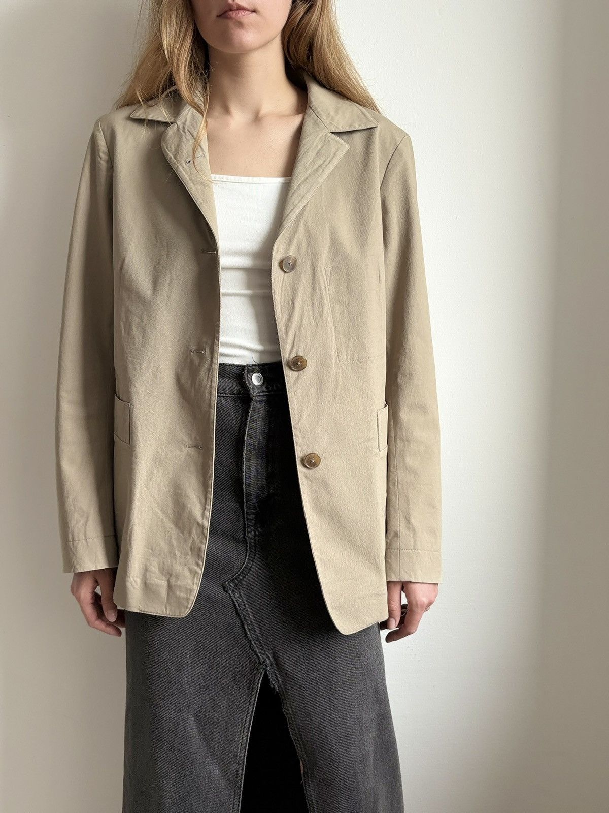 レディース archive JIL SANDER short taylored jacket