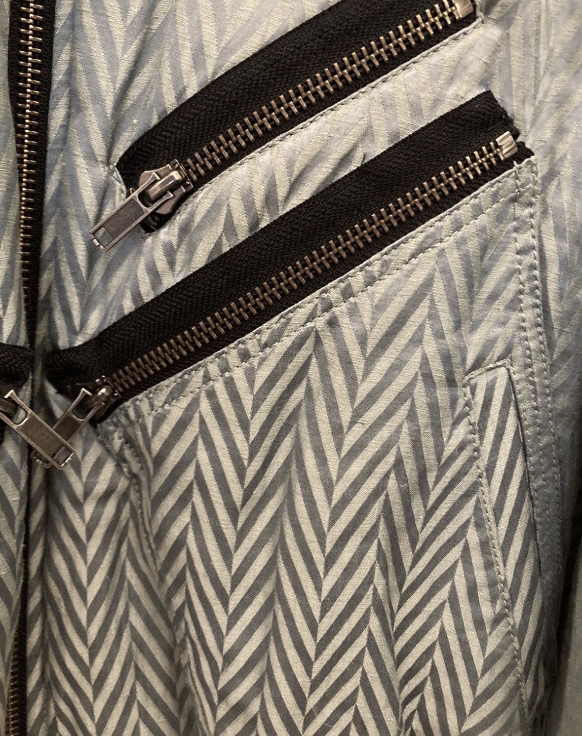 Haider Ackermann Haider Ackermann Chevron Bomber jacket Size US M / EU 48-50 / 2 - 7 Thumbnail