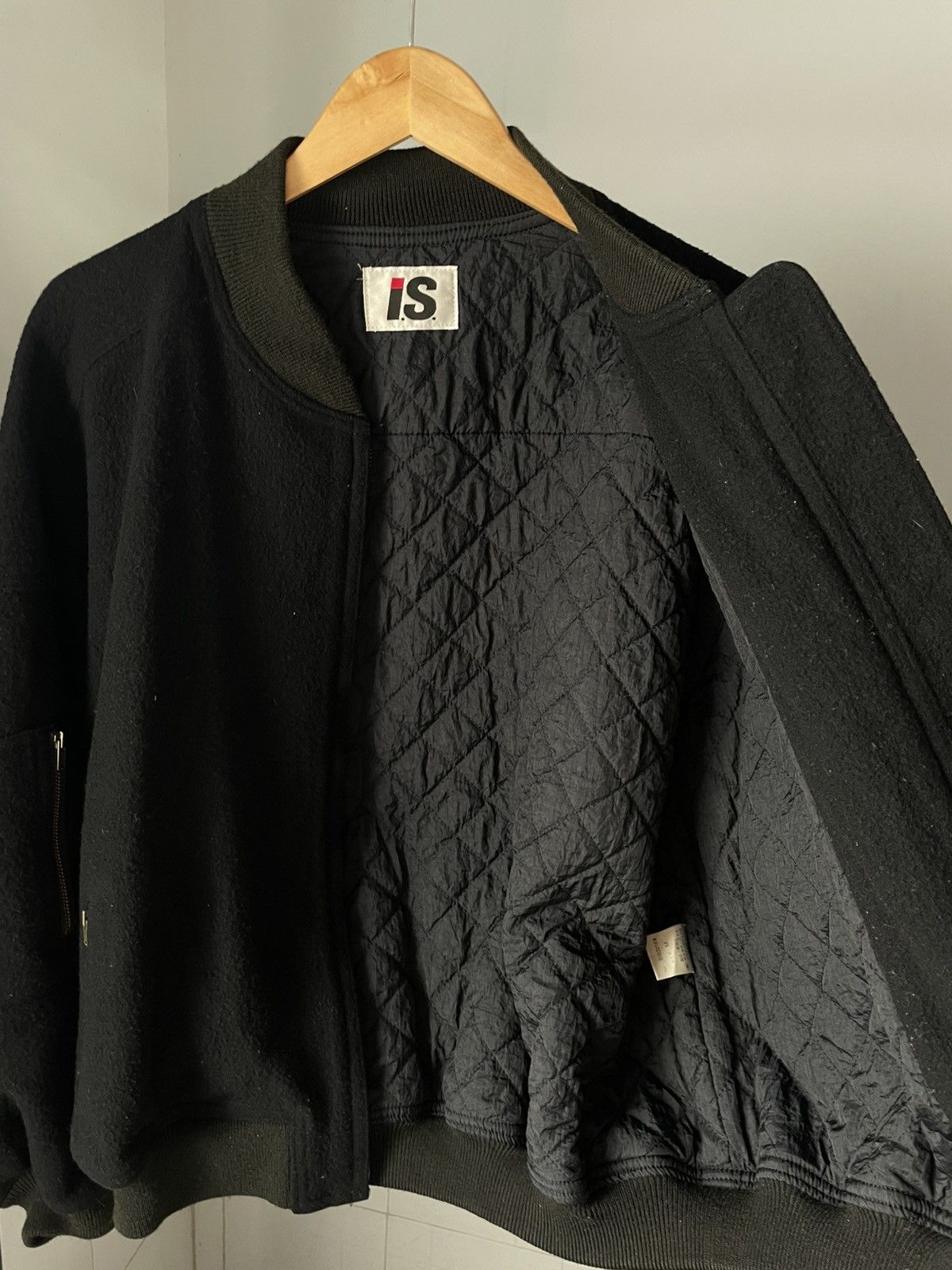 Issey Miyake Issey Miyake wool Bomber jacket Size US M / EU 48-50 / 2 - 3 Thumbnail