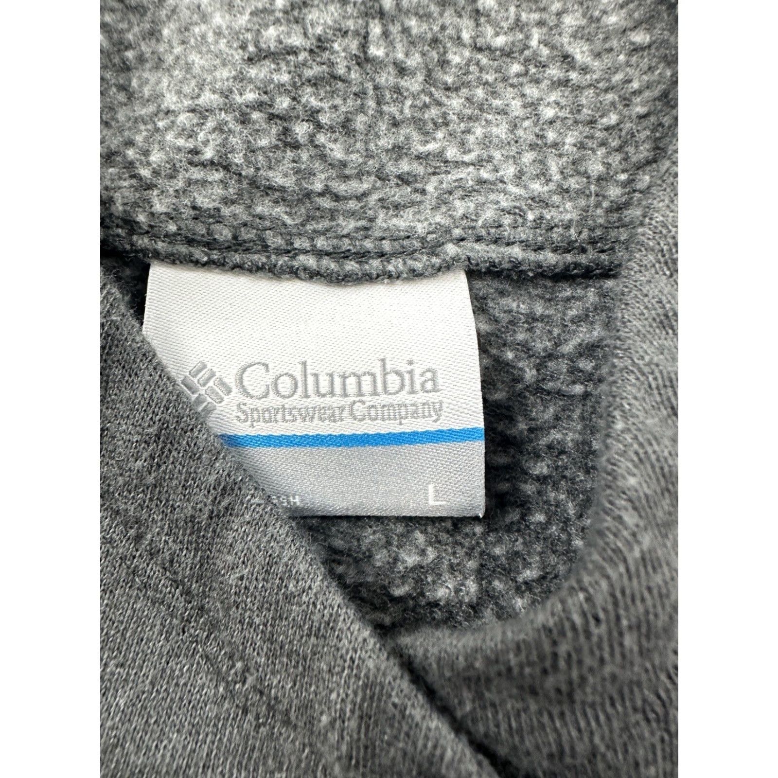 Vintage VINTAGE Columbia Hoodie Sweatshirt Women’s Large Gray Pullover Funnel Neck Size L / US 10 / IT 46 - 4 Thumbnail