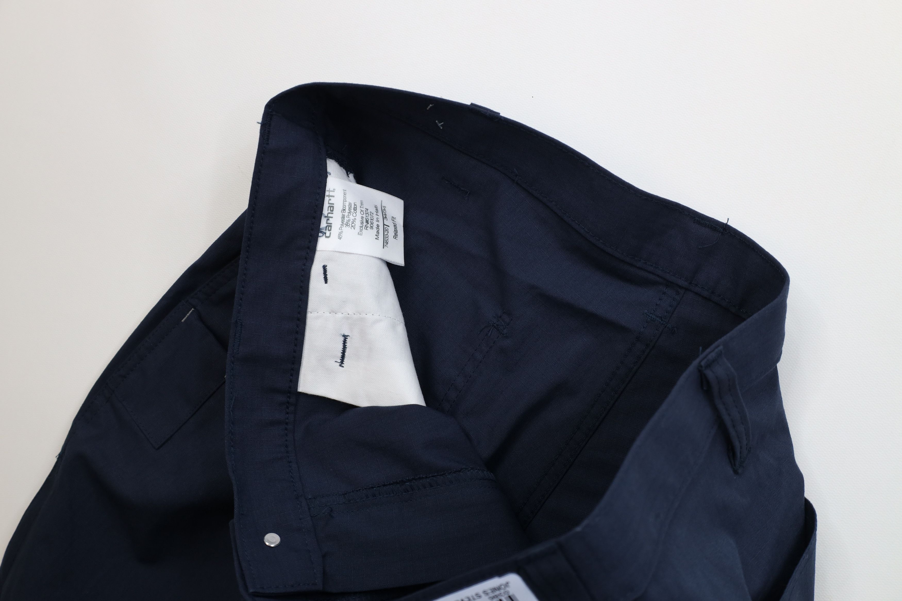 Carhartt Vintage Y2K Carhartt Fit Wide Leg Dungaree Pants Blue Size US 34 / EU 50 - 9 Thumbnail