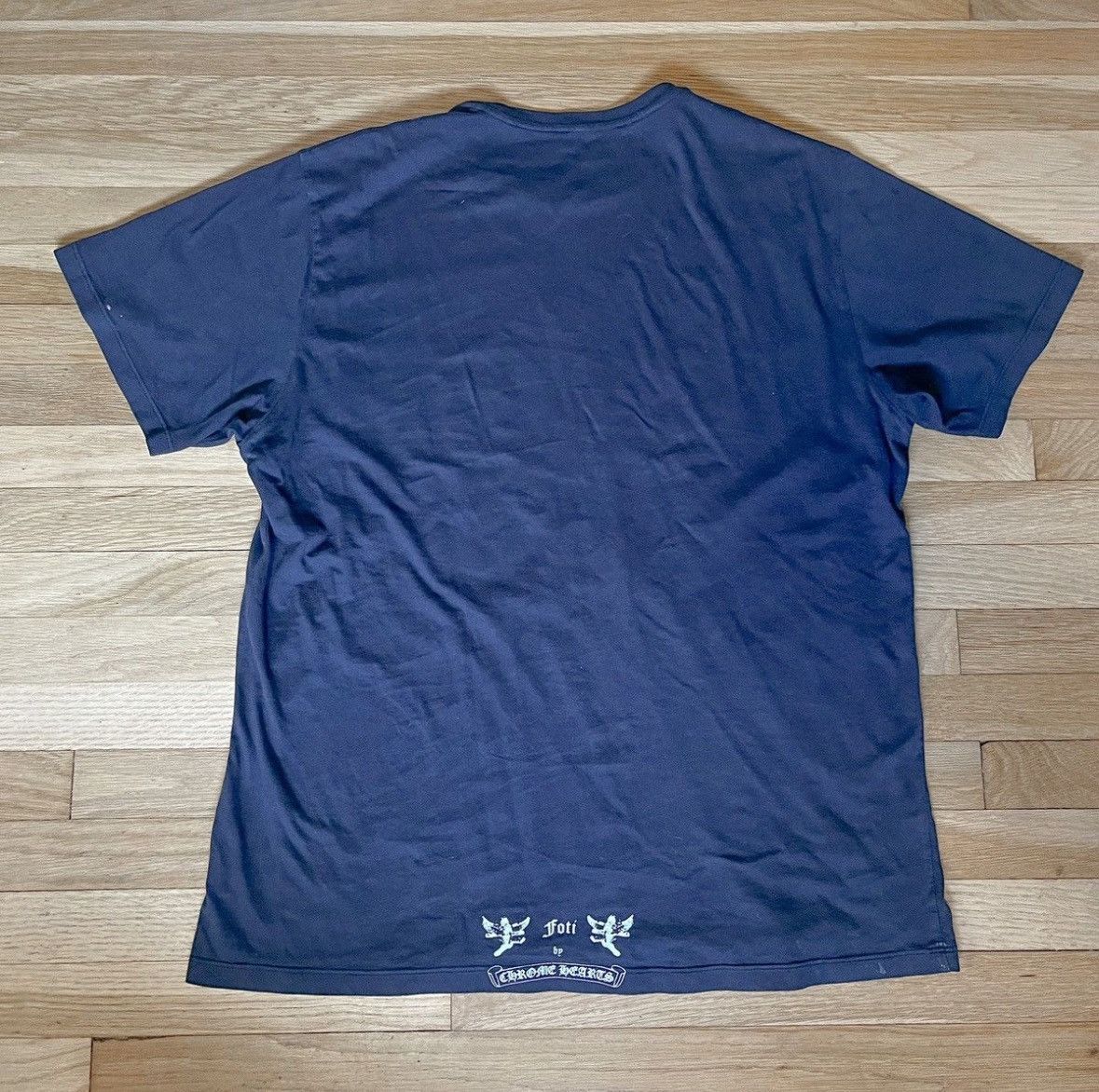 Chrome Hearts × Vintage ChromeHearts Foti Tee Shirt (1990's Vintage) Size US L / EU 52-54 / 3 - 3 Thumbnail