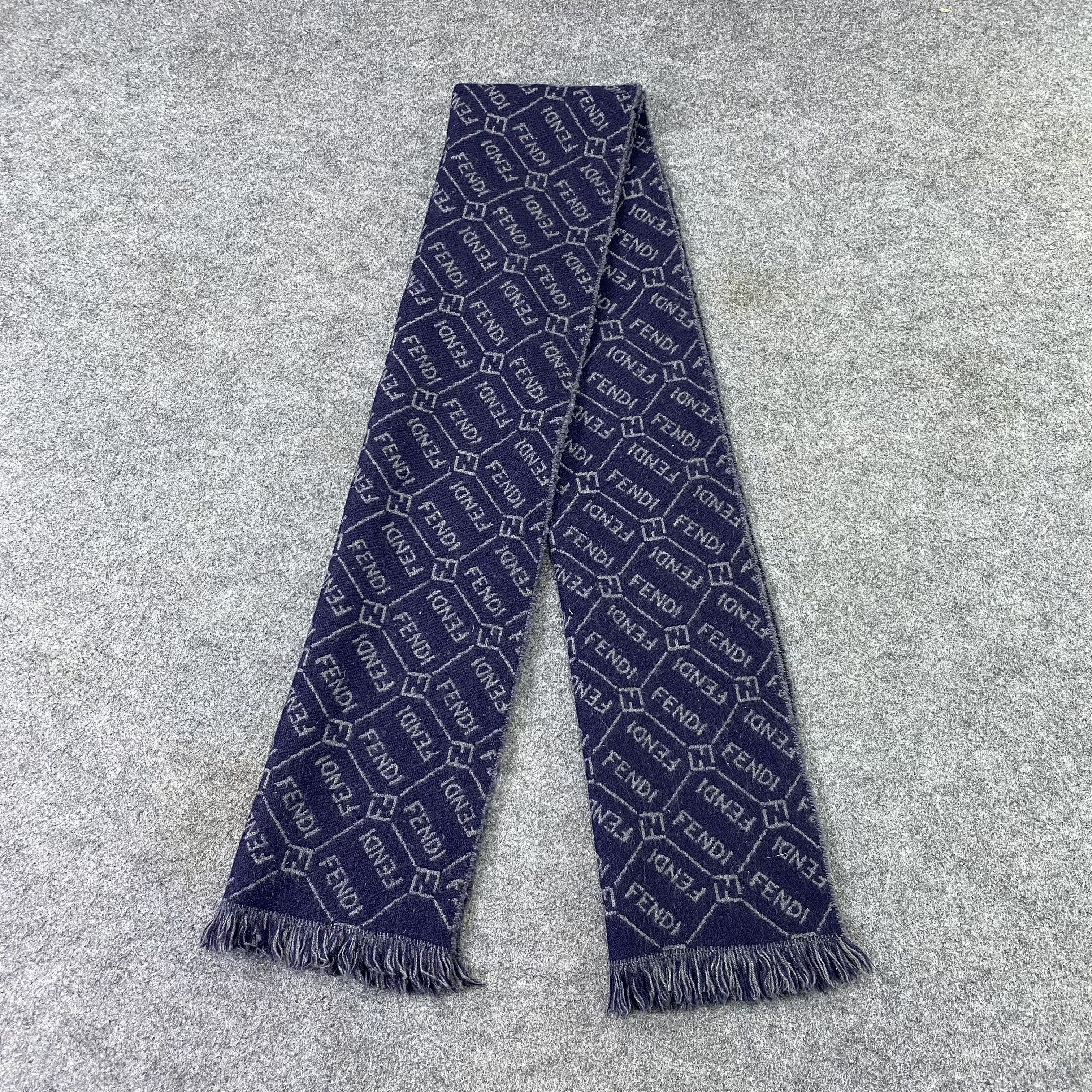 Fendi Fendi full Print Scarf / Muffler / Neckwear - T1399 Size ONE SIZE - 4 Thumbnail