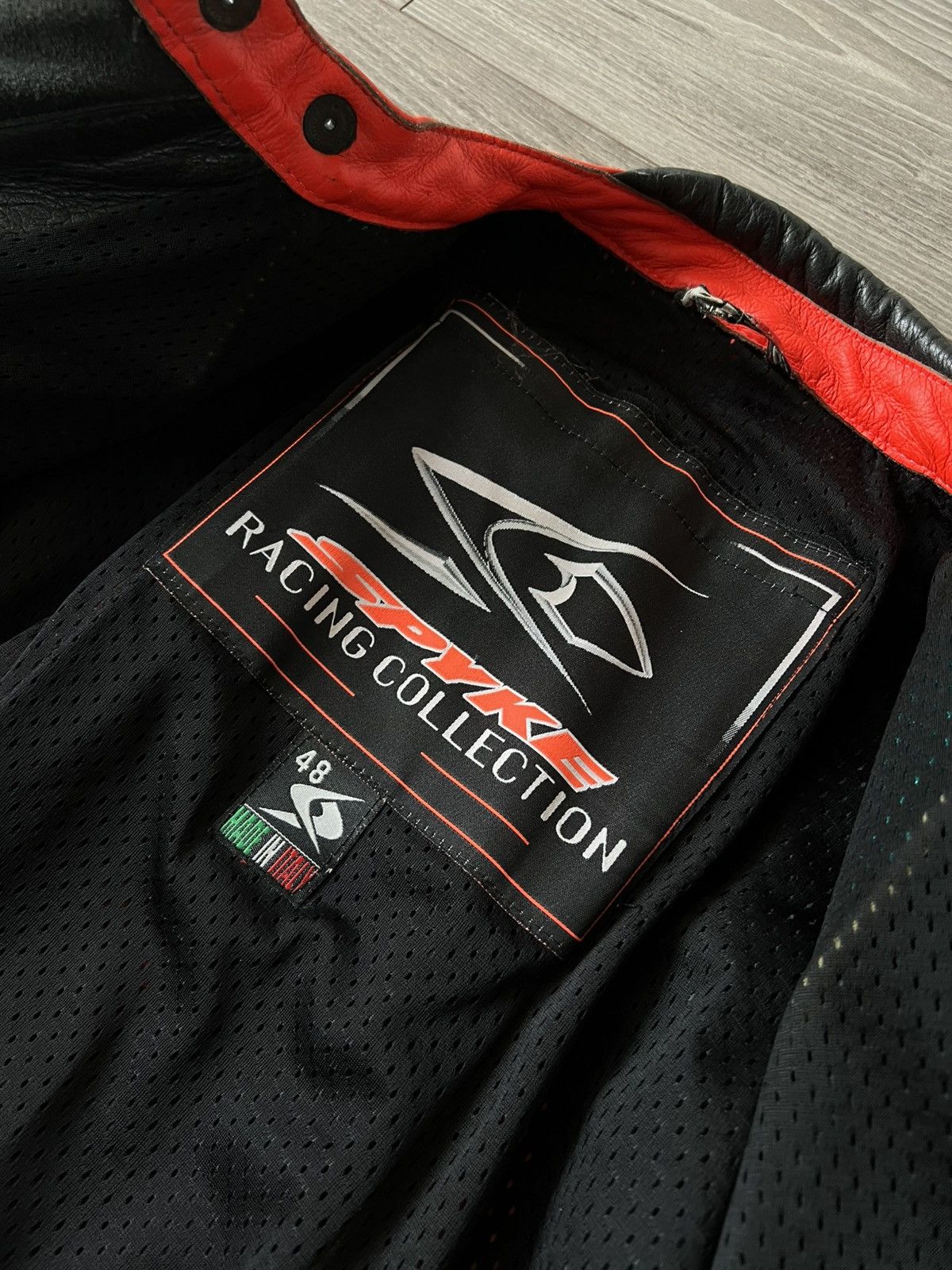 Genuine Leather ‼️Rare Vintage Spyke Racing Made in Italy Leather Save Jacket Size US M / EU 48-50 / 2 - 14 Thumbnail