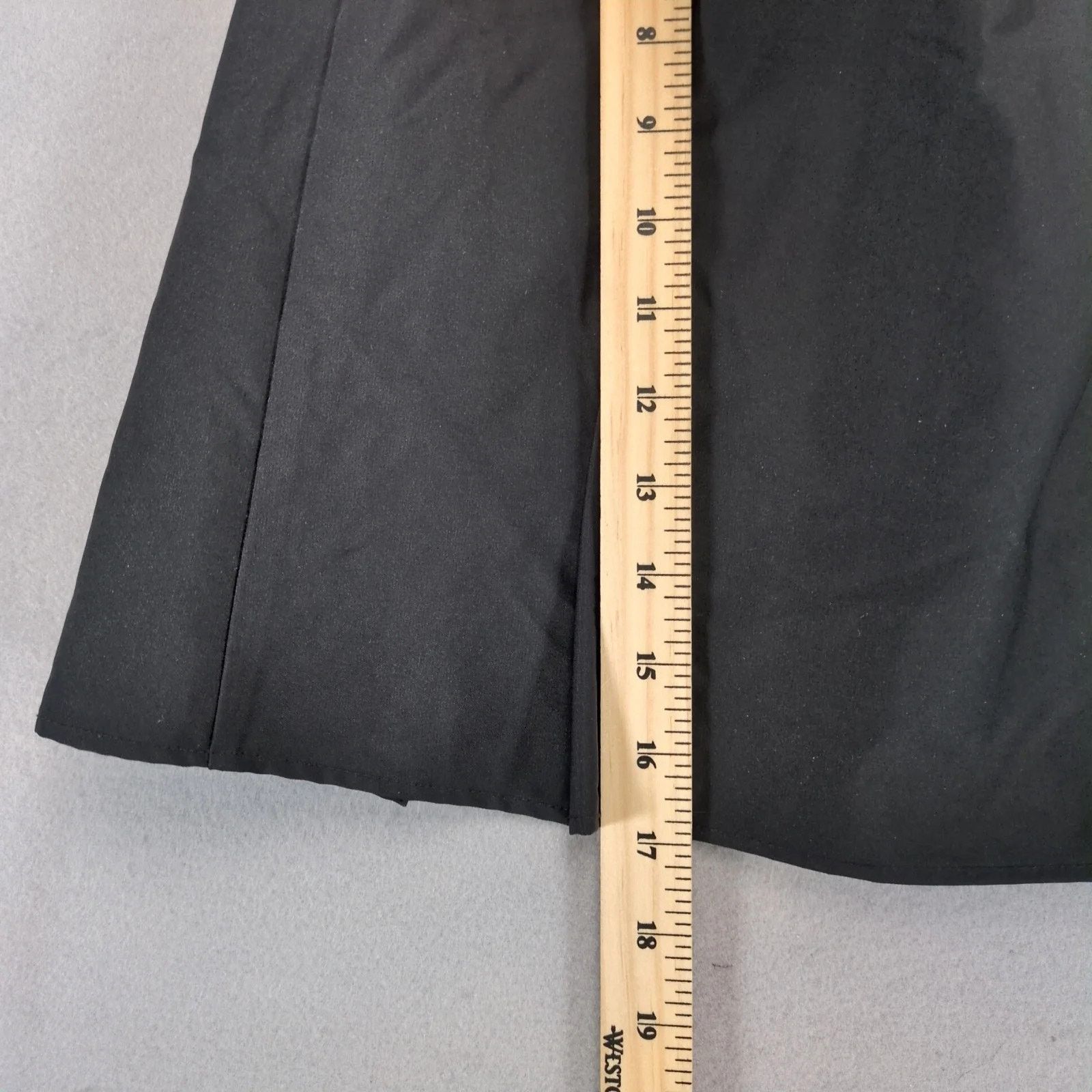 Other Hippie Rose Black Pleated A-Line Micro Mini Skirt Elastic Size 30" / US 8 / IT 44 - 7 Thumbnail