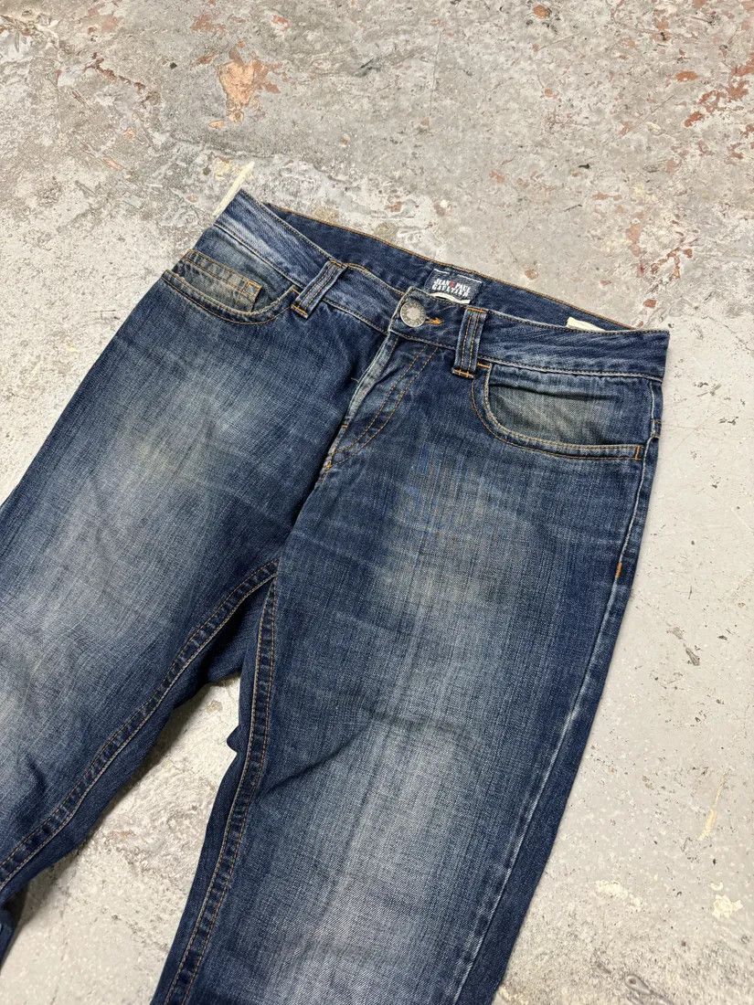 Designer × Jean Paul Gaultier × Vintage 2000s Jean Paul Gaultier Blue Brut Denim Jeans Size US 30 / EU 46 - 10 Thumbnail