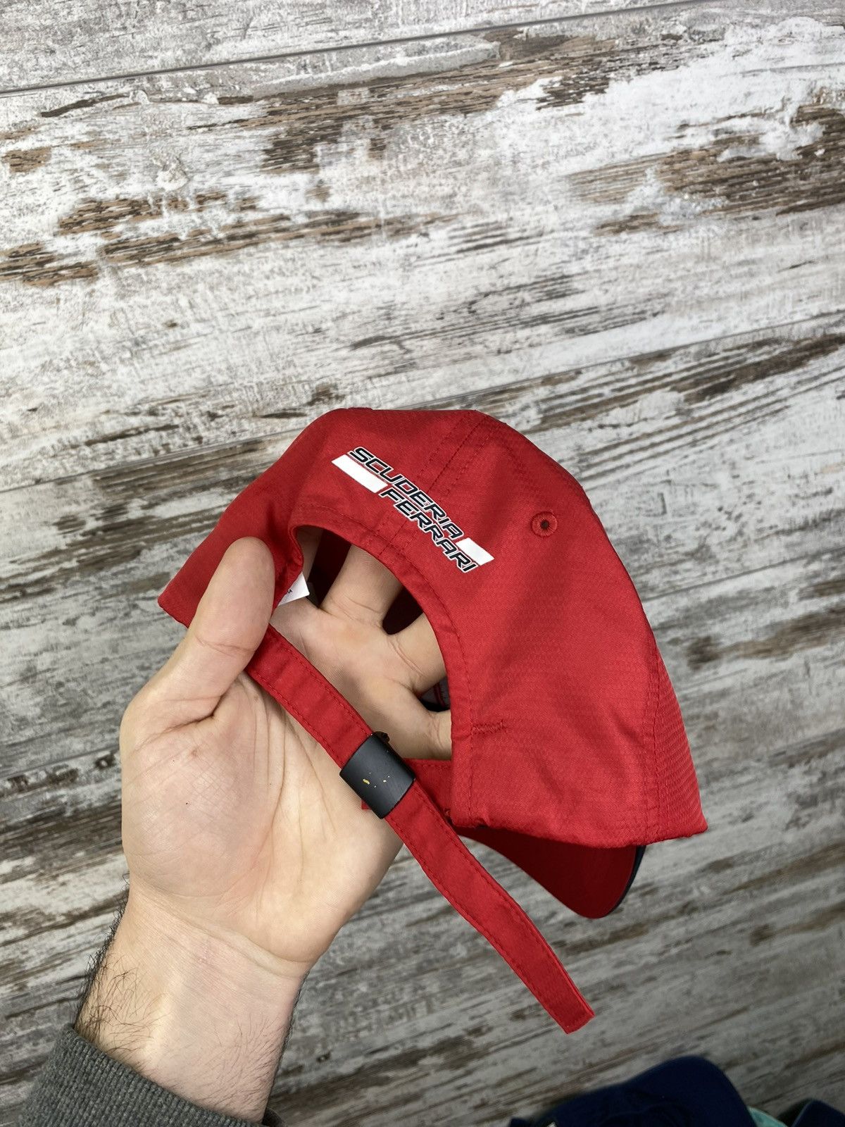 Ferrari × Vintage Mens Vintage Ferrari cap racing hats Size ONE SIZE - 5 Thumbnail
