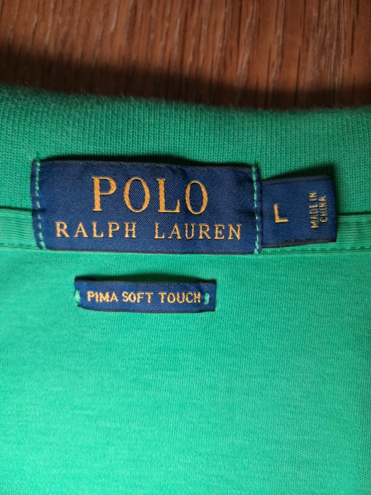 Polo Ralph Lauren Polo Ralph Lauren Polo Shirt Mens Large Green 100% Cotton Size US L / EU 52-54 / 3 - 2 Thumbnail