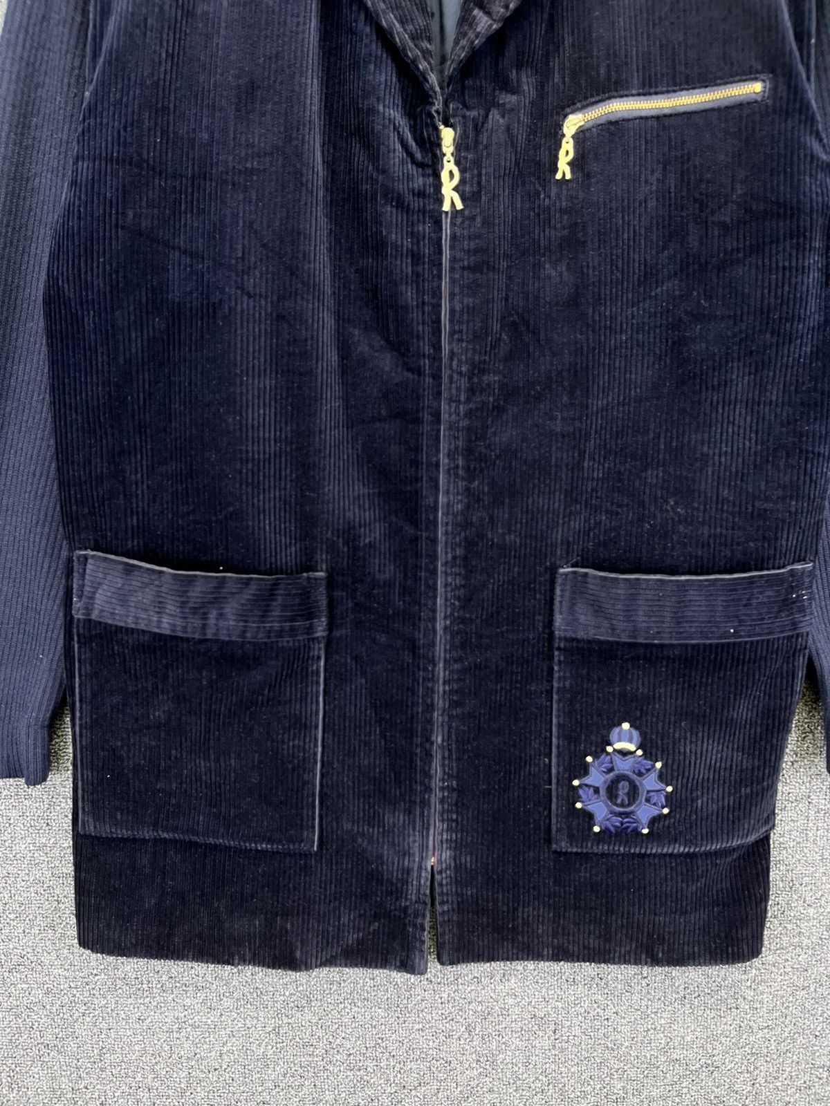 Roberta di Camerino Vintage Roberta Di Camerino Corduroy Zip Up Jacket Size S / US 4 / IT 40 - 6 Thumbnail