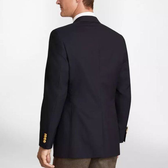 Brooks Brothers Loro Piana Brooks Brothers Traditional Fit Two Button 1818 M Size 46L - 8 Thumbnail
