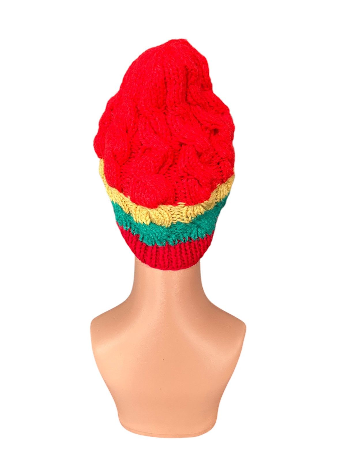Japanese Brand × Kapital × Vintage Crochet Knitted Handmade Beanie Hats Size ONE SIZE - 3 Thumbnail
