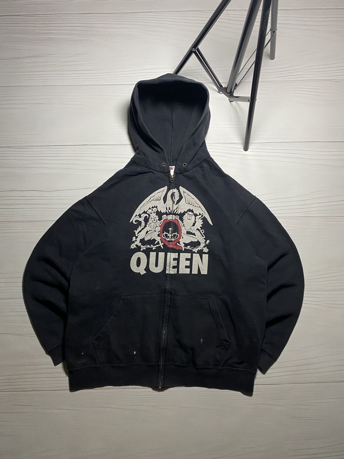 Queen band zip up hoodie on sale