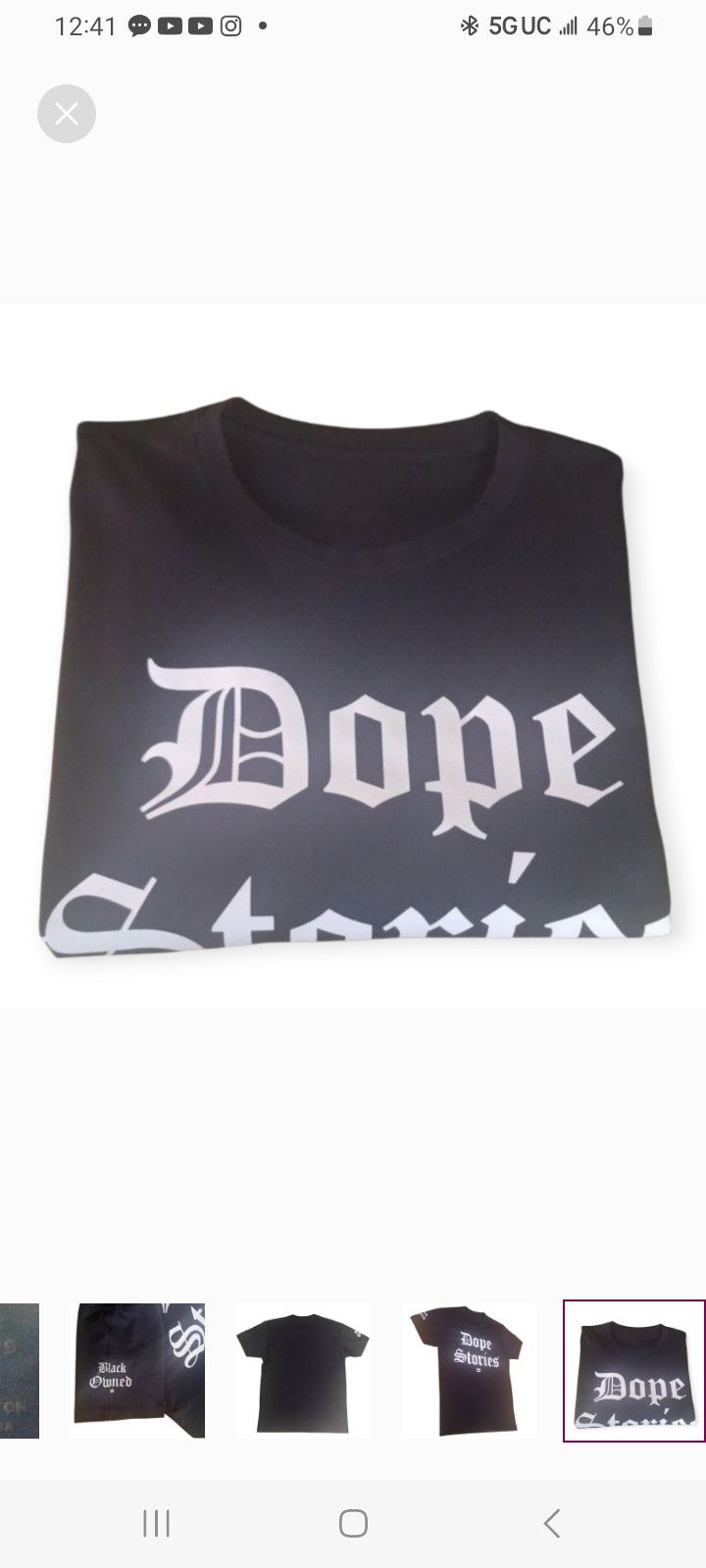 Other DOPE STORIES Made In America T-Shirt Size US L / EU 52-54 / 3 - 6 Thumbnail