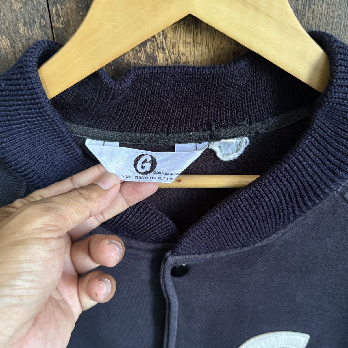 GOODENOUGH Vintage Good Enough Varcity Jacket Size US L / EU 52-54 / 3 - 3 Thumbnail