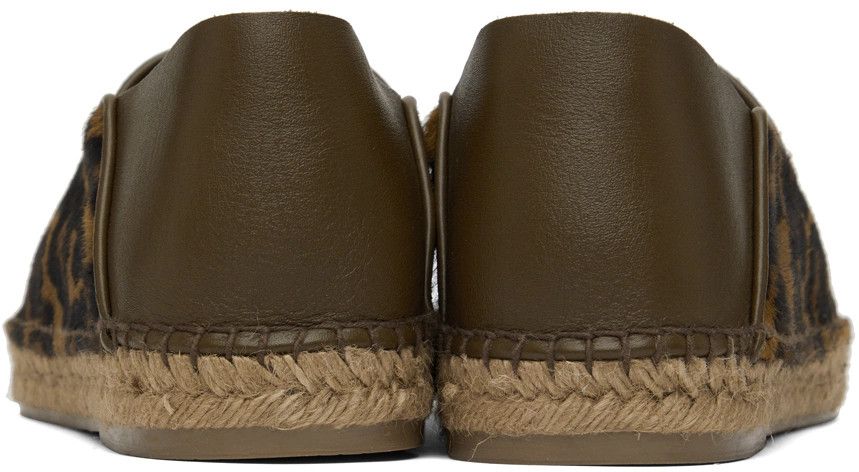 Tom Ford o1y0425 Leather Espadrilles in Leopard/Brown Size US 7 / EU 40 - 5 Thumbnail