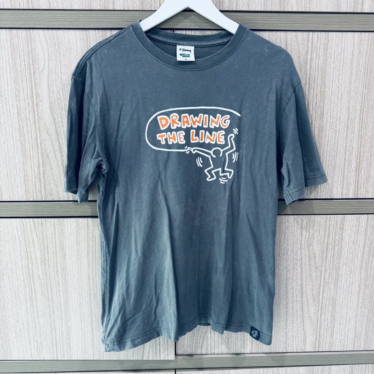 Keith Haring Keith Haribg X Uniqlo Graphic Tee - Drawing The alien Size US M / EU 48-50 / 2 - 1 Thumbnail