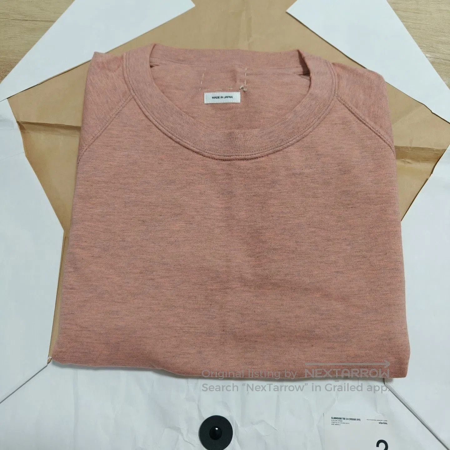 Visvim visvim 18ss Clubhouse 3/4 Tee. Size M / US 6-8 / IT 42-44 - 8 Thumbnail