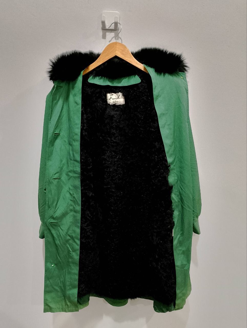 Japanese Brand FOND MOONBAT Japan Tuxedo Faux Fur Long Coat Jacket Size M / US 6-8 / IT 42-44 - 3 Thumbnail