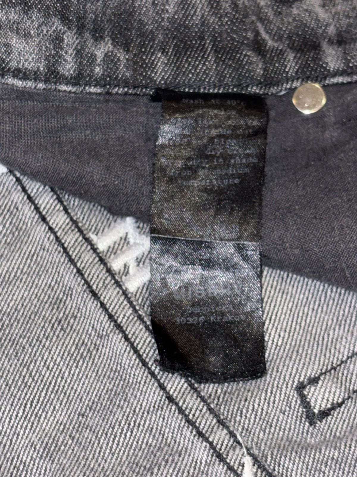 Misbhv Misbhv Monogram Denim Pants Size US 30 / EU 46 - 10 Thumbnail