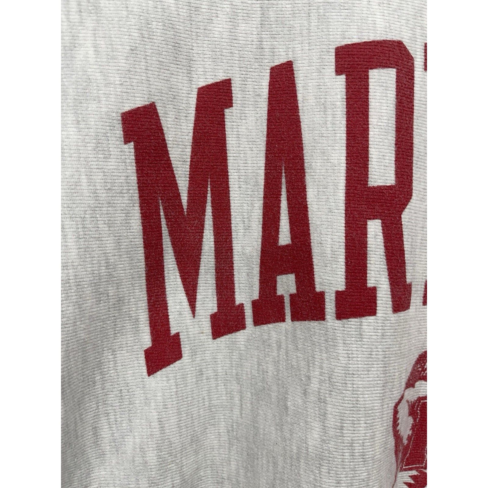 Champion VTG 80s MARYLAND TERRAPINS GRAY CHAMPION REVERSE WEAVE CREWN Size US L / EU 52-54 / 3 - 5 Thumbnail