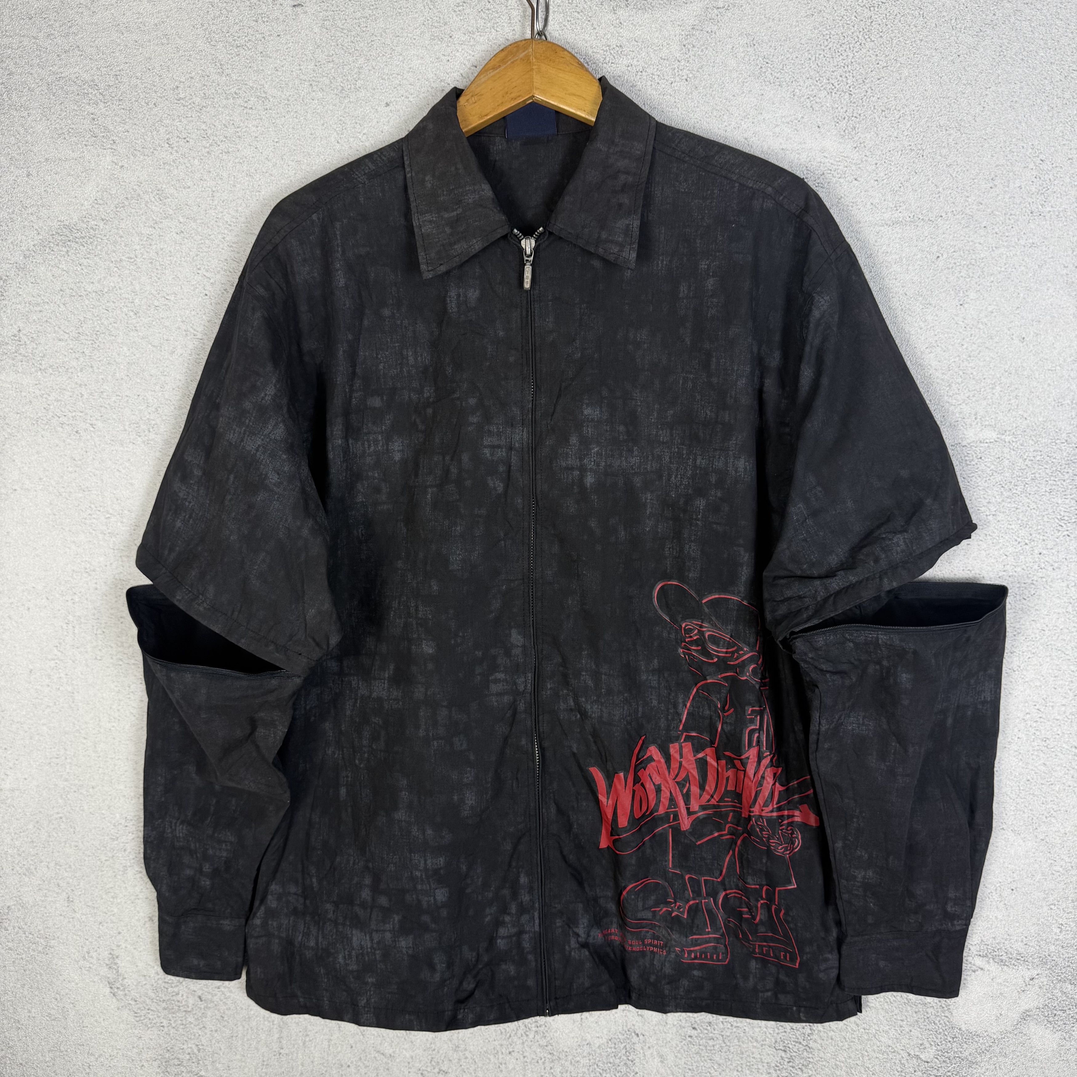 Huf × Streetwear × Vintage HUF x Pink Panther 8 Ball Bowling Shirt