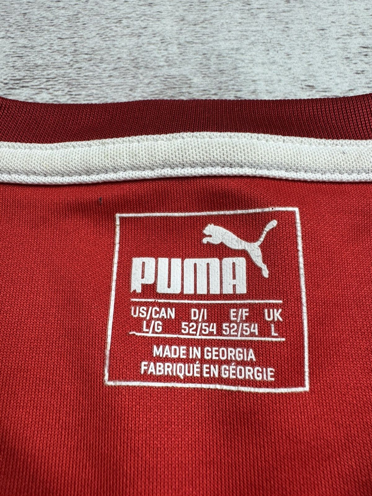 Puma Rangers Glasgow 2016/2017 Red Home Puma Soccer Football T Shirt Jersey Kit Size US L / EU 52-54 / 3 - 11 Thumbnail