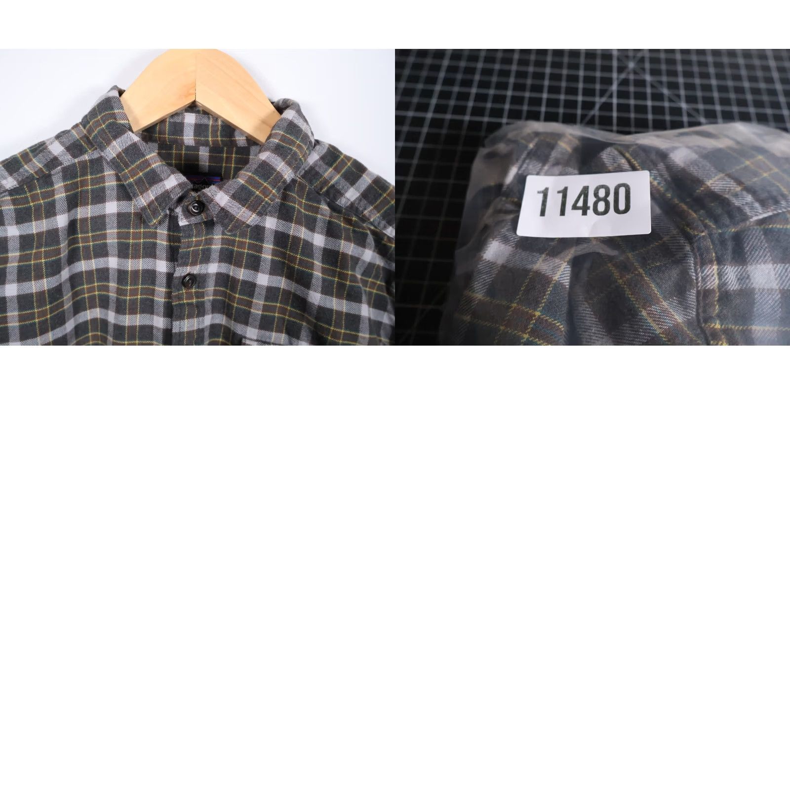 Patagonia Patagonia Shirt XL Men Brown Gray Plaid Organic Cotton Fjord Flannel Button-Up Long Sleeve Collared Trail Workwear Vintage No Size US XL / EU 56 / 4 - 9 Thumbnail