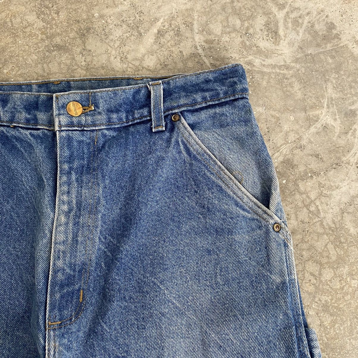 Carhartt Vintage Carhartt Faded Blue Carpenter Work Denim Jeans Size US 32 / EU 48 - 12 Thumbnail