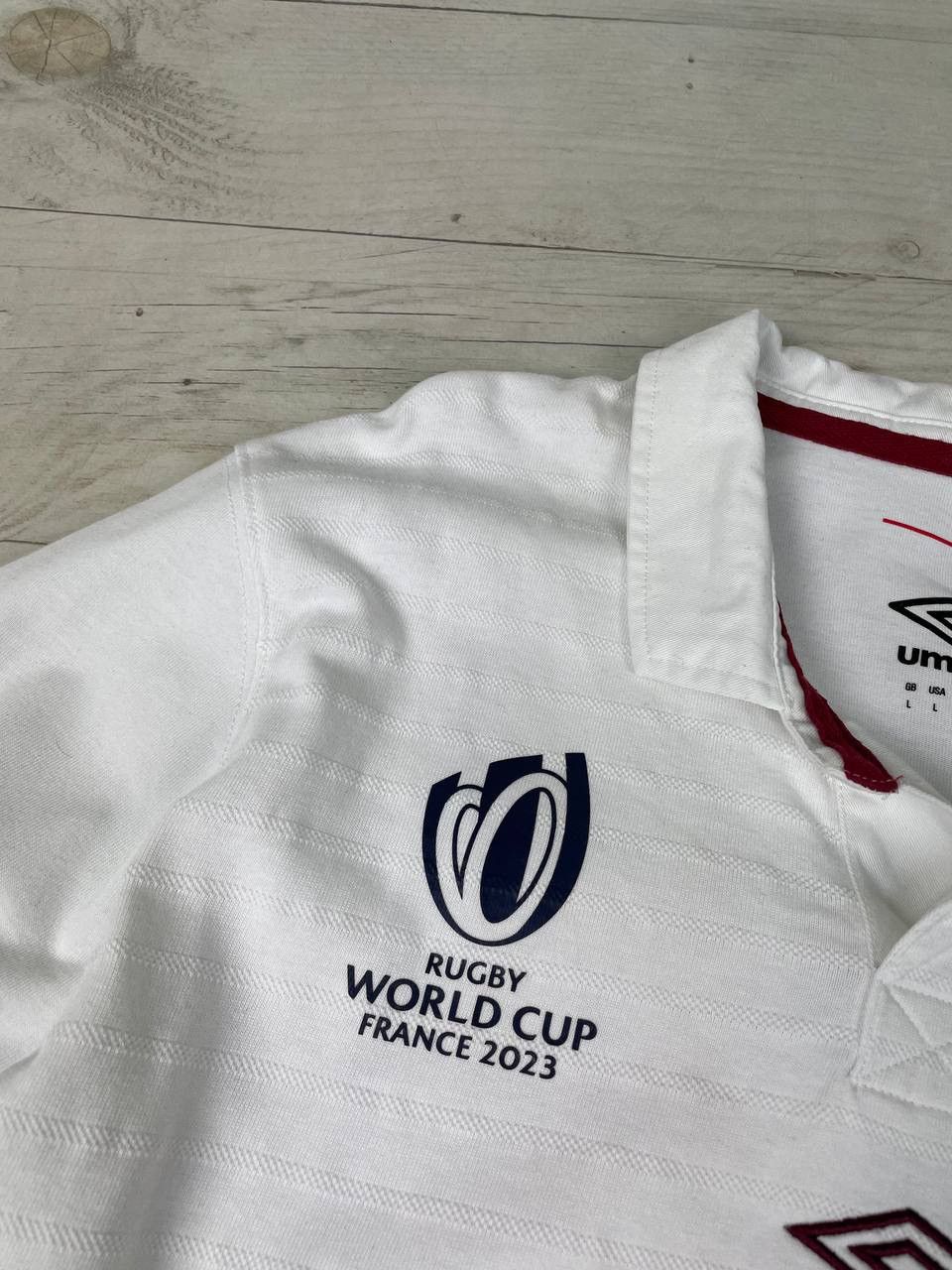 Umbro Umbro England Rugby World Cup 2023 Long Sleeve Shirt Jersey Size US L / EU 52-54 / 3 - 5 Thumbnail