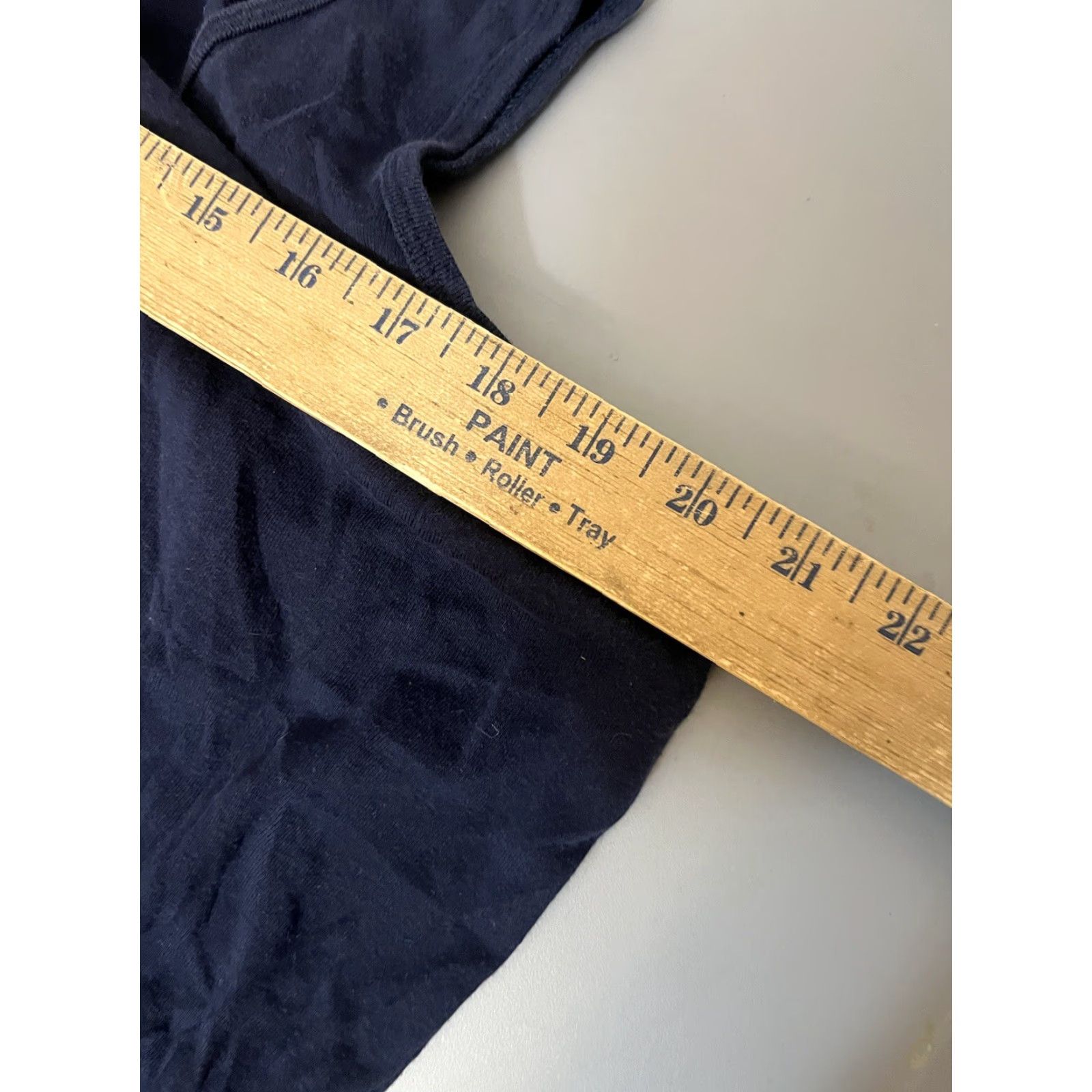 Ralph Lauren VINTAGE Ralph Lauren Tank Shirt Women 2X Navy Blue Sleeveless V-Neck Plus Size Size XXL / US 16-18 / IT 52-54 - 7 Thumbnail