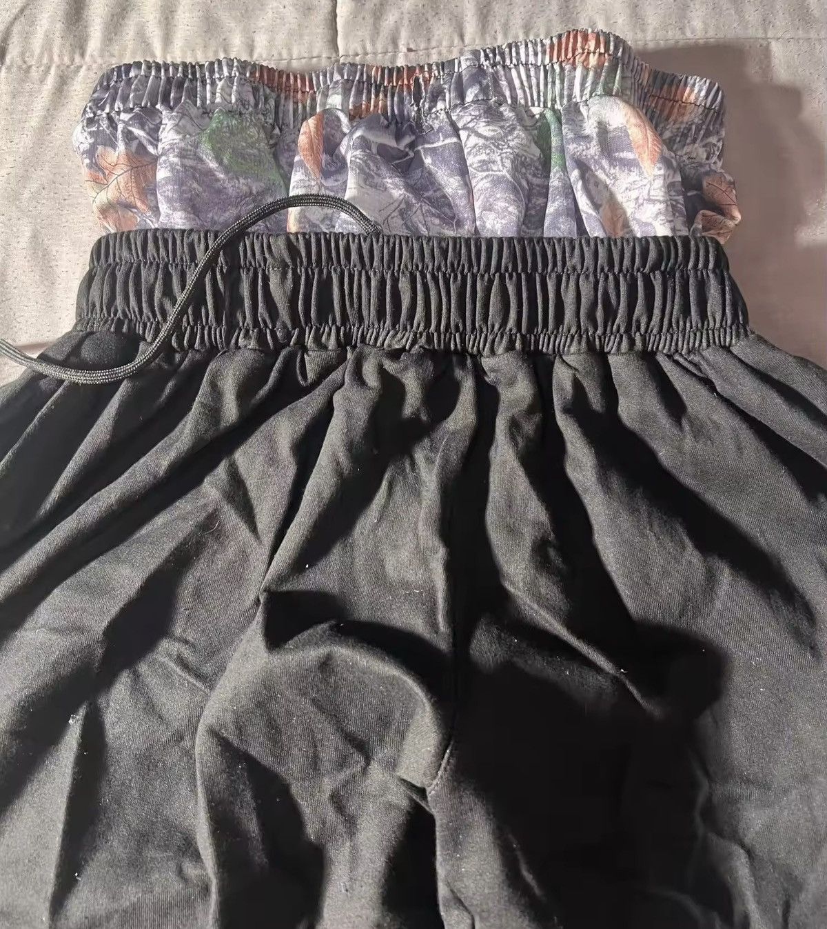 Jean × Vintage Harajuku Camouflage Embroidered Double Waist Sweatpants Size US 34 / EU 50 - 5 Thumbnail