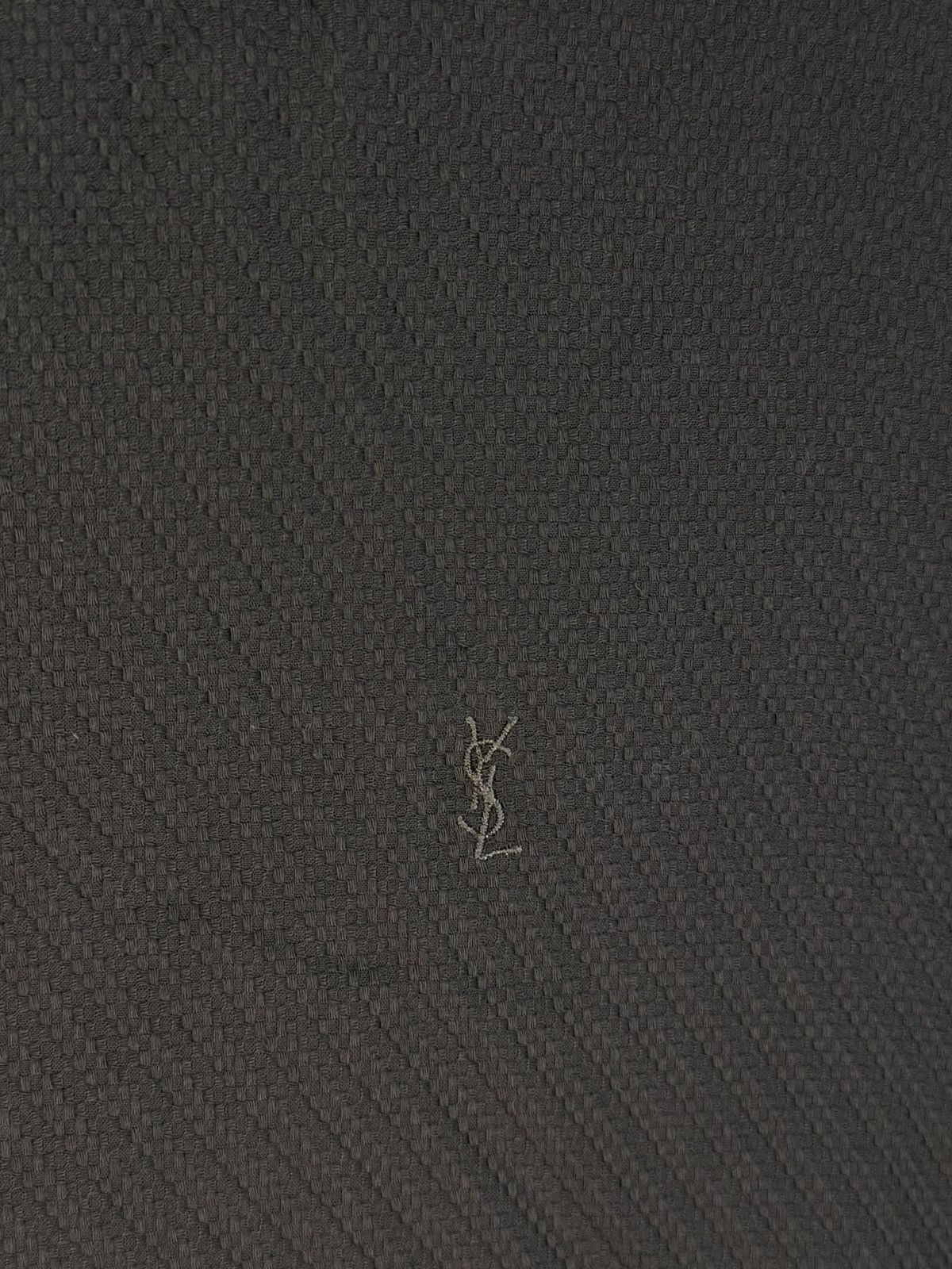 Yves Saint Laurent Carbon YSL Shirt Dark Grey Size US L / EU 52-54 / 3 - 3 Thumbnail