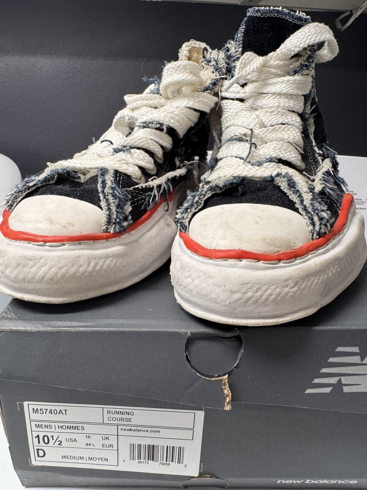 Maison MIHARA YASUHIRO Peterson high top OG denim 41 Size US 8 / EU 41 - 3 Thumbnail
