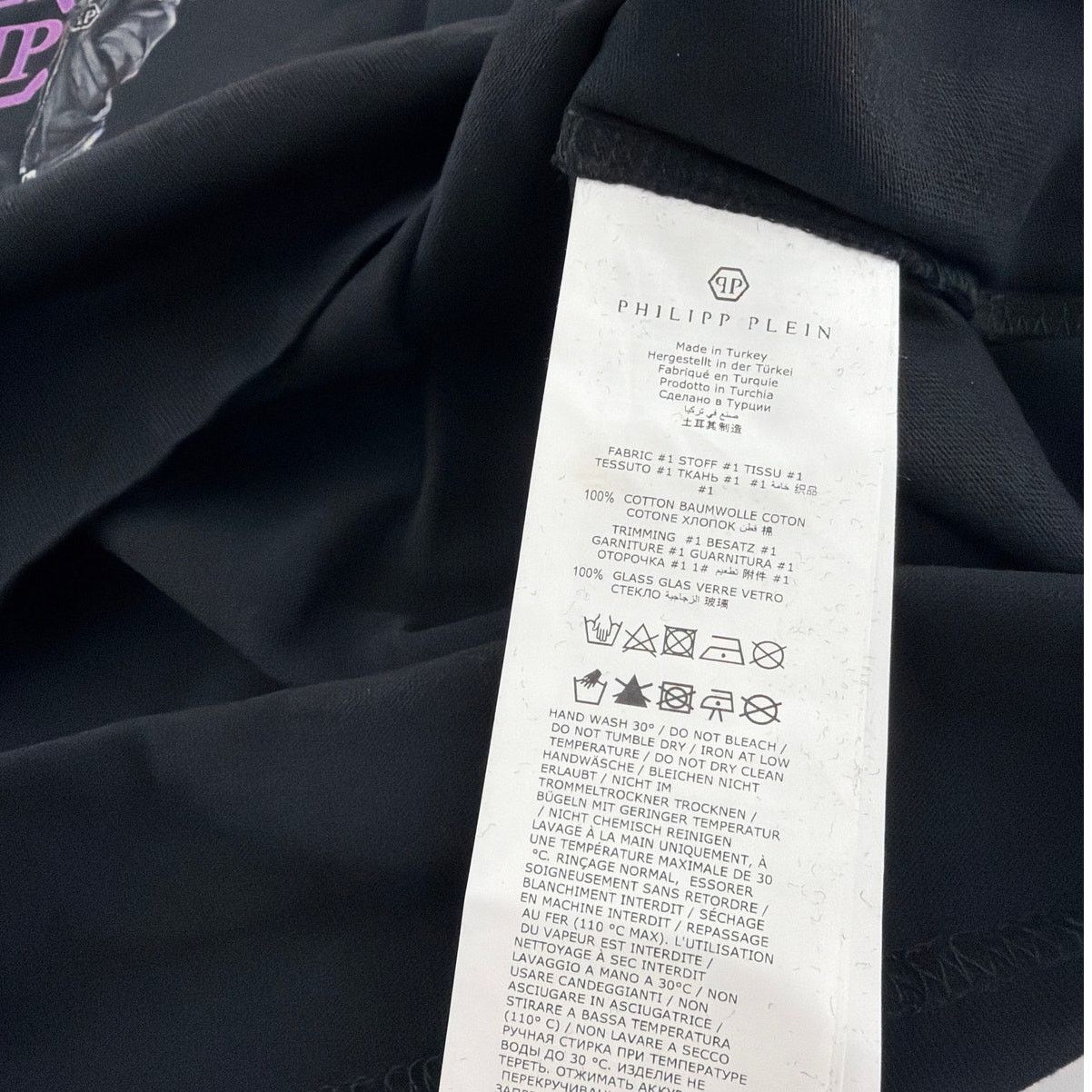 Philipp Plein Philipp Plein Black Plein College Animals T-Shirt Size L Size US L / EU 52-54 / 3 - 8 Thumbnail