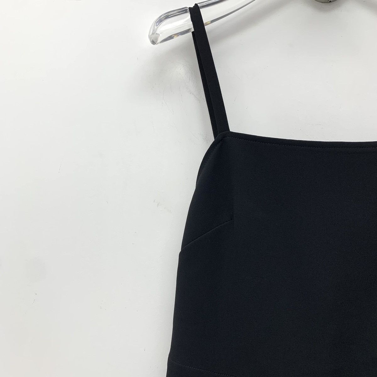 Max Mara Max Mara Black Camisole Button-Embellished Jumpsuit K26WX Size 25" / US 0 / IT 36 - 3 Thumbnail