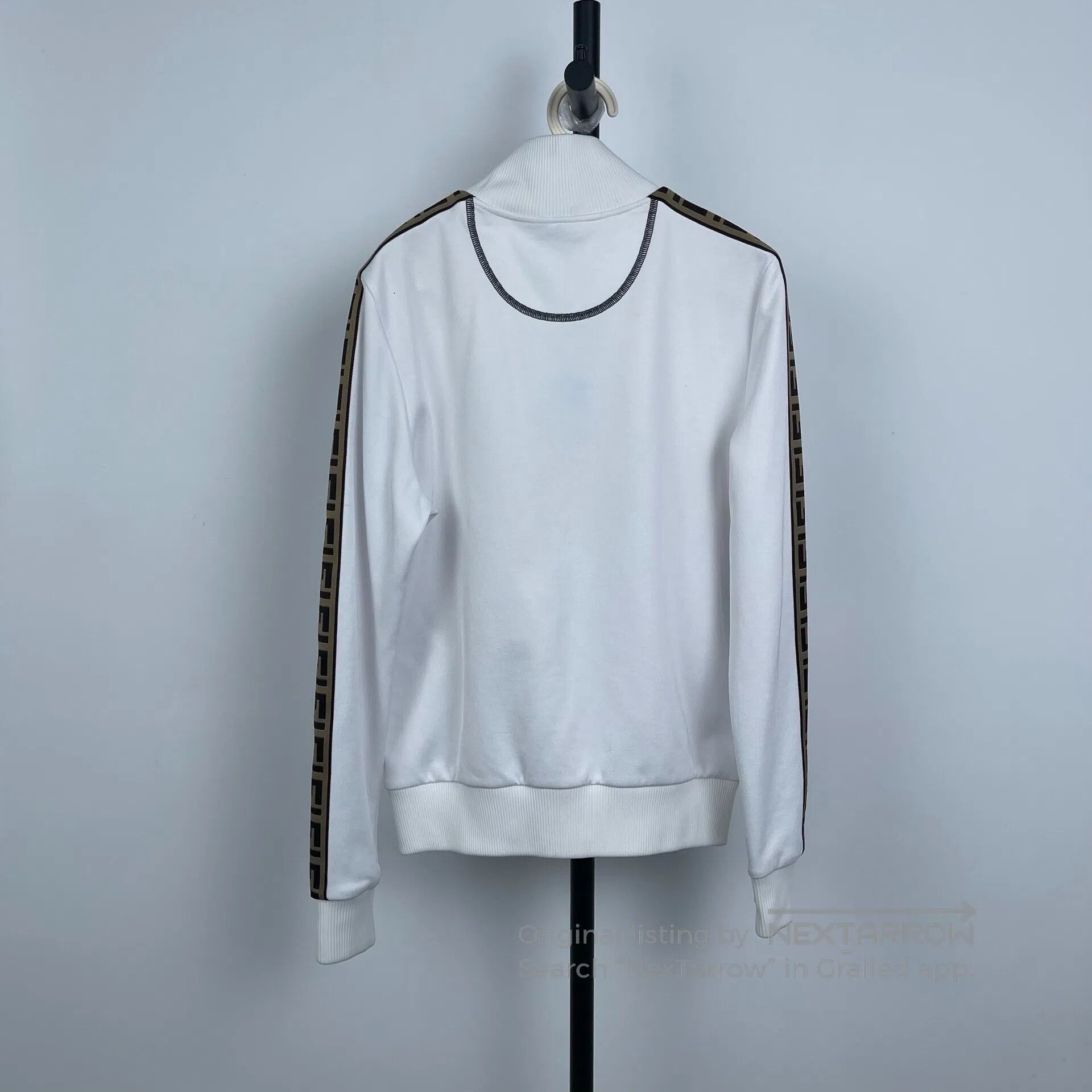 Fendi FENDI White arm old logo zip-up jacket sports set| Size US S / EU 44-46 / 1 - 3 Thumbnail