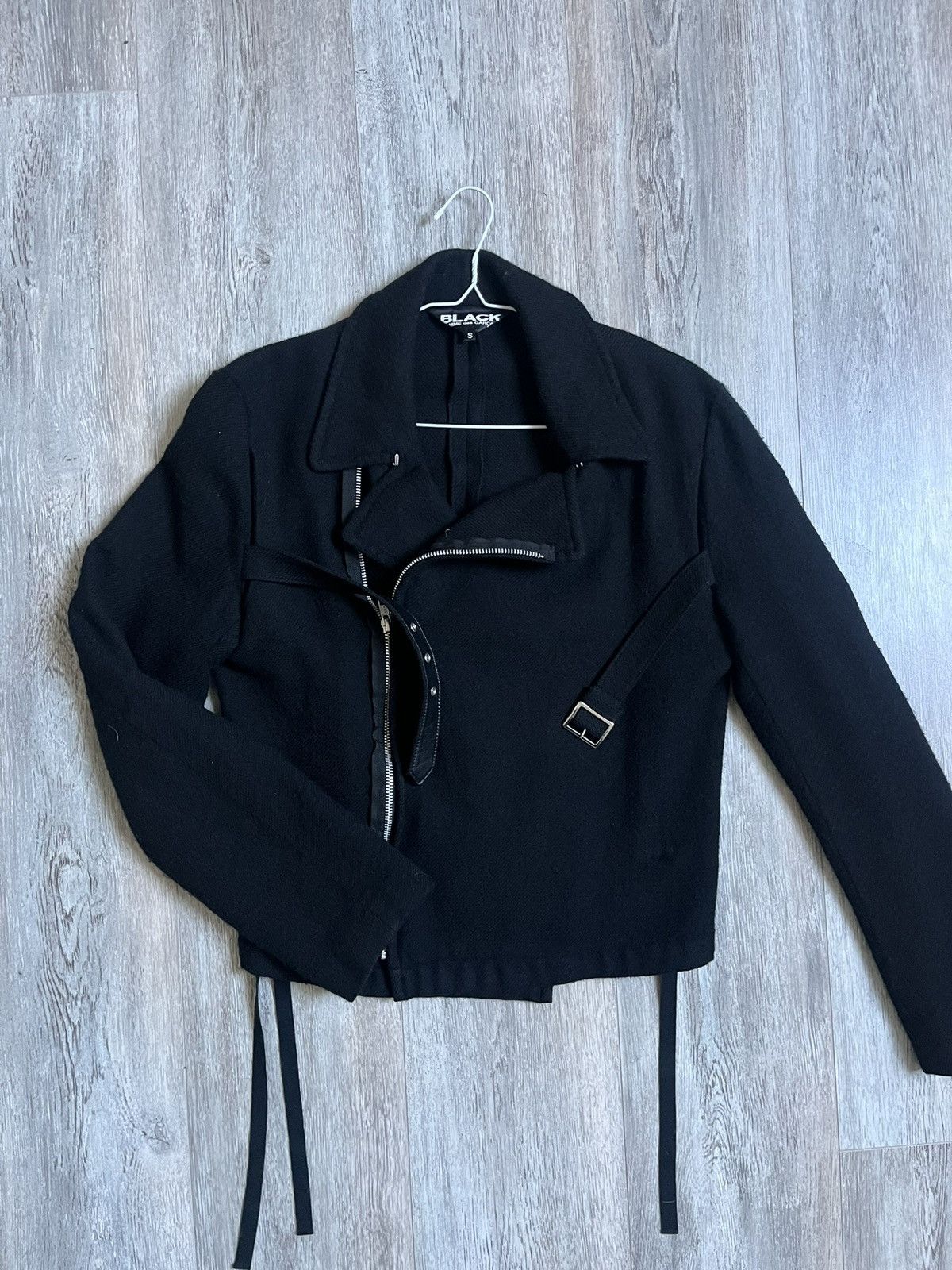 Comme des Garcons Black CDG Black wool perfecto Size M / US 6-8 / IT 42-44 - 1 Thumbnail