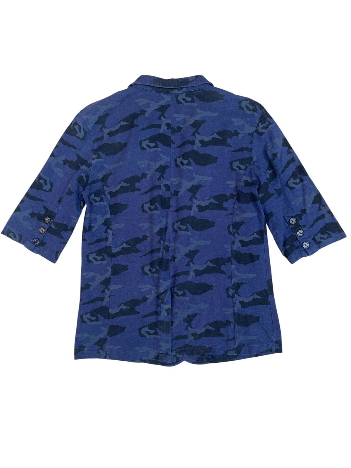 In The Attic in the attic Blue Camo Shirt Single Button Size US M / EU 48-50 / 2 - 2 Thumbnail