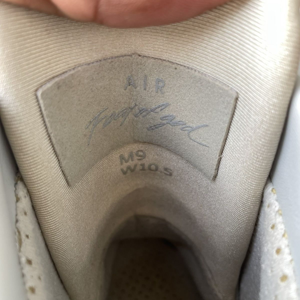 Fear of God × Nike NIKE FEAR OF GOD 1 "LIGHT BONE" Size US 9.5 / EU 42-43 - 5 Thumbnail