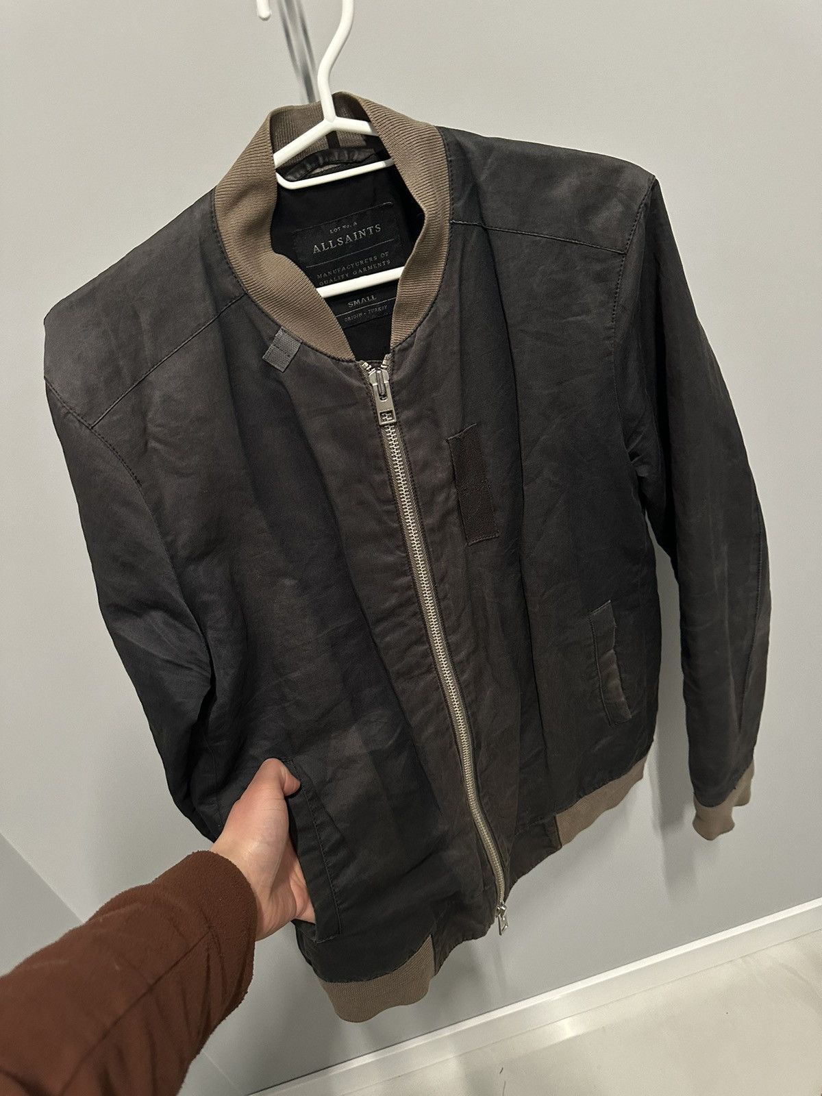 Allsaints All Saints Bomber Faded Jacket Avant Garde Rick Owens Type Size US S / EU 44-46 / 1 - 16 Thumbnail