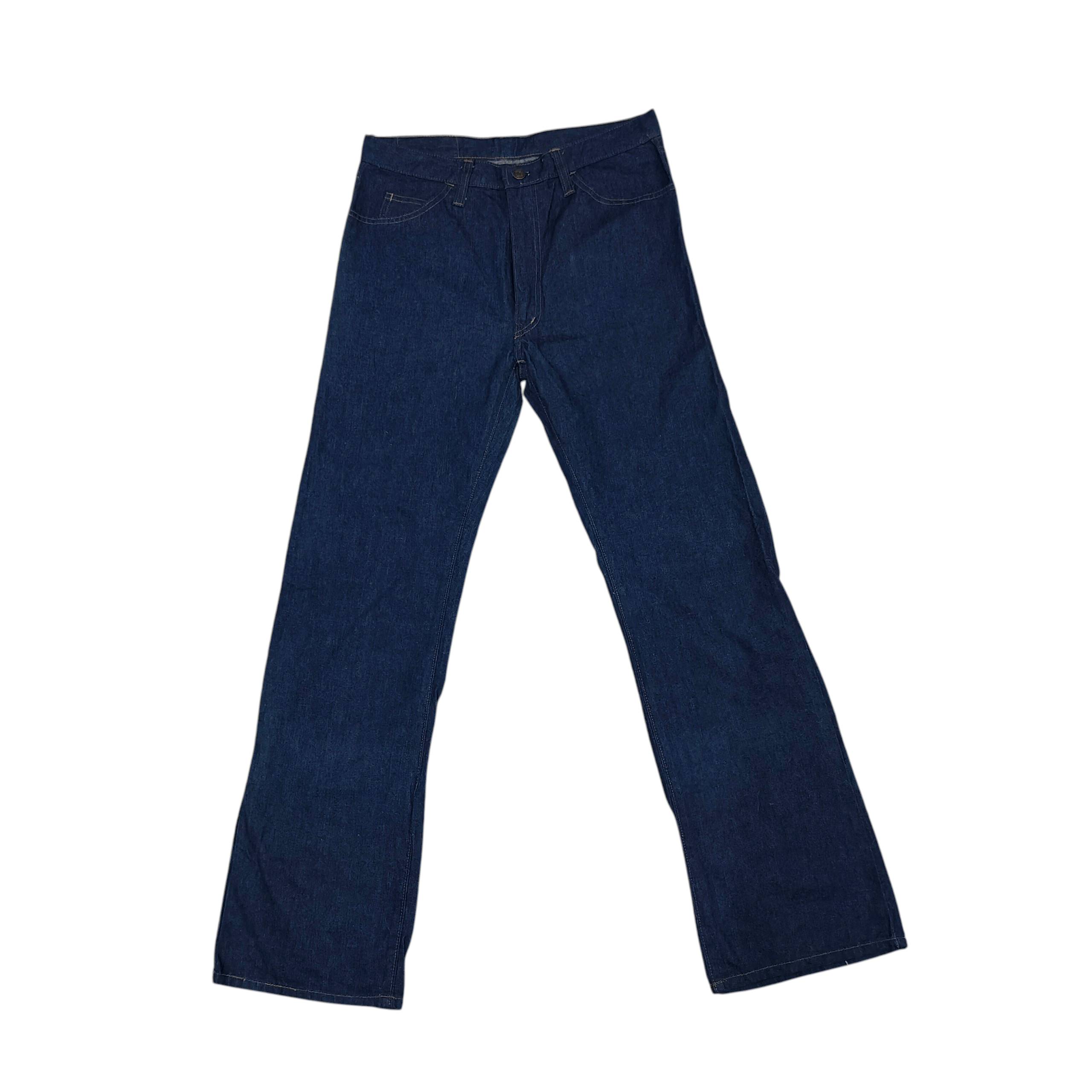 Japanese Brand Vintage 70s YKK Flare Denim Jean Size US 31 - 1 Thumbnail
