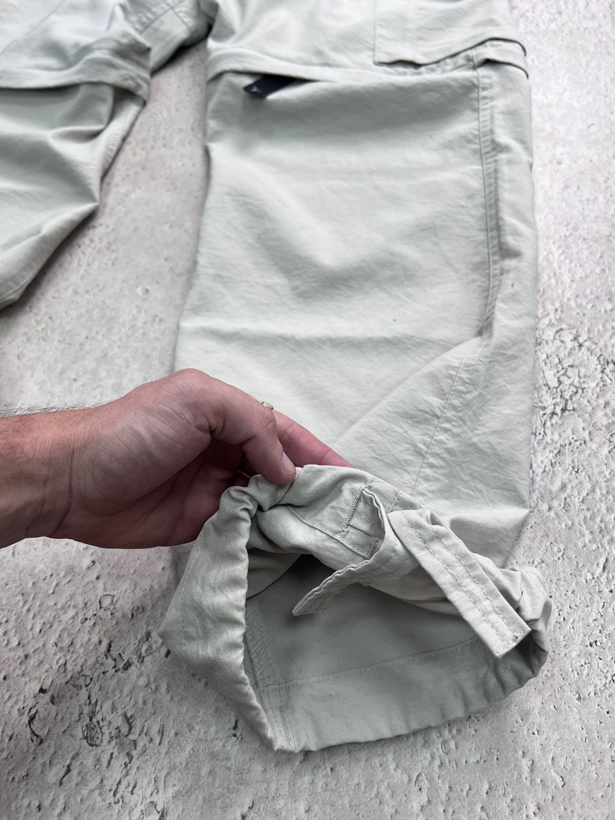 Nike × Vintage RARE Nike Y2K Nylon Baggy Drill Vintage TN ACG Sweatpants Size US 32 / EU 48 - 4 Thumbnail