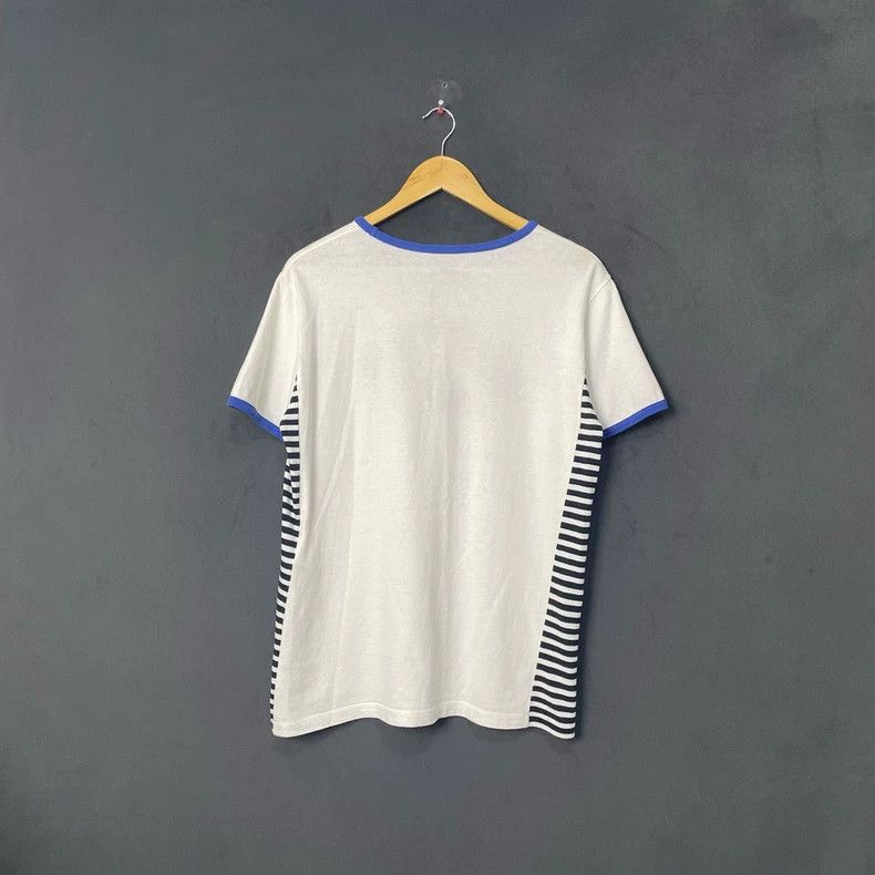 Louis Vuitton Louis Vuitton White and blue new logo short sleeves Size S / US 4 / IT 40 - 2 Thumbnail